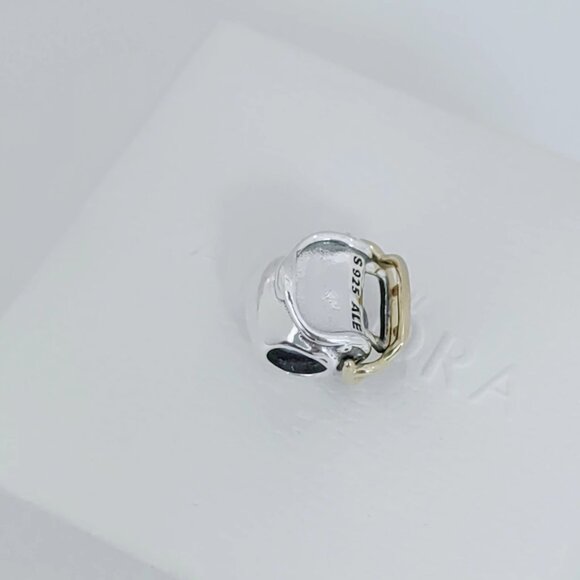 Pandora Dallas Cowboys NFL Football Helmet Charm 14K Gold and S925 Silver - Picture 4 of 5